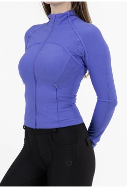 SILHOUETTE JACKET violet blue