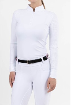MESH show shirt white
