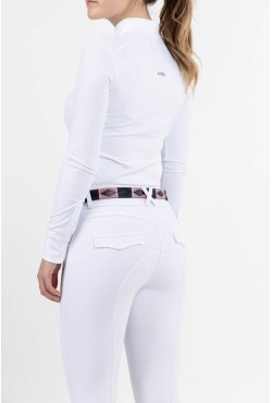 MESH show shirt white