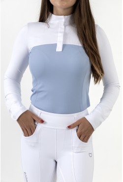 Koszula konkursowa CORSET baby blue